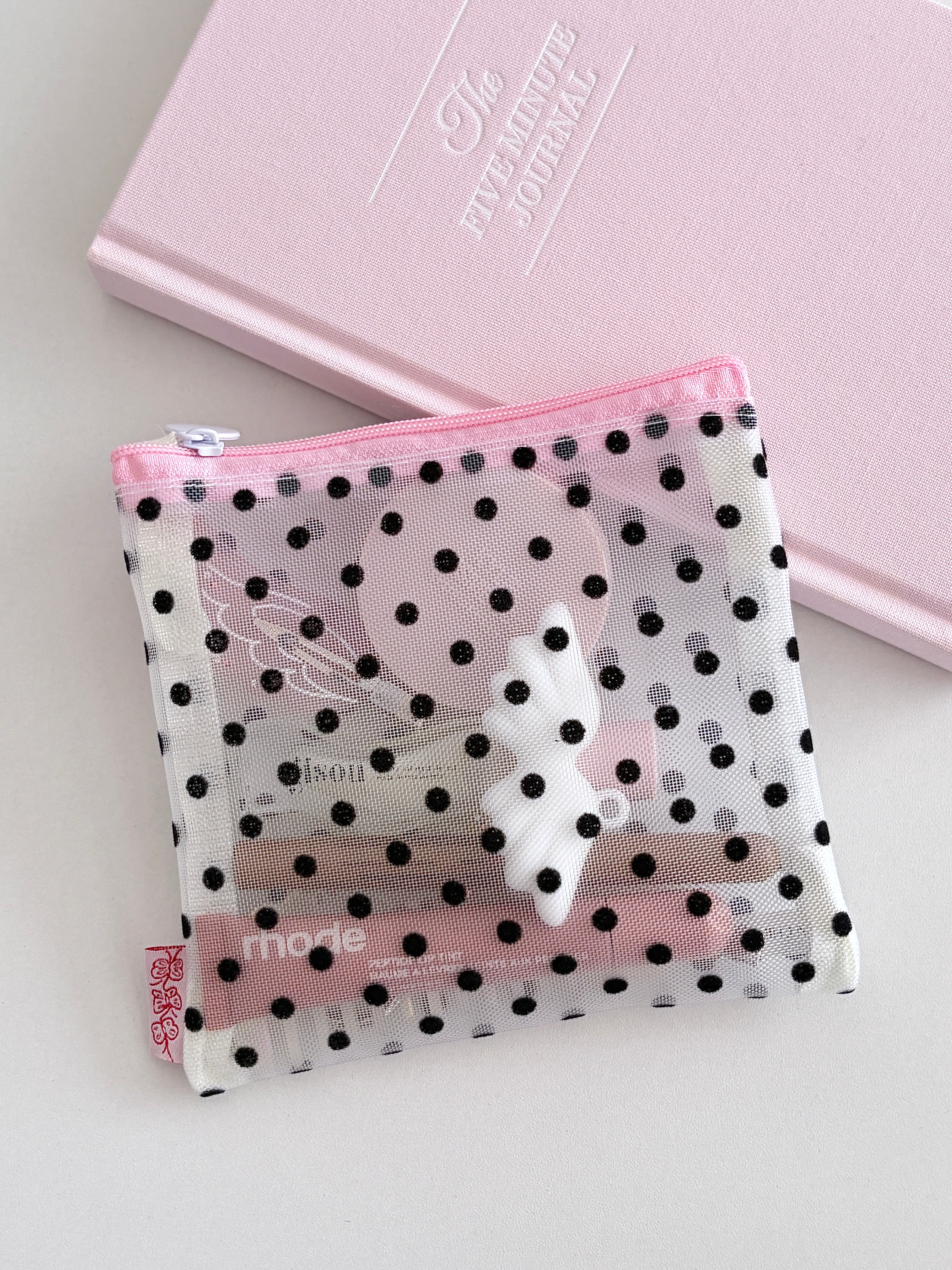 Mini Mesh Beauty Bag