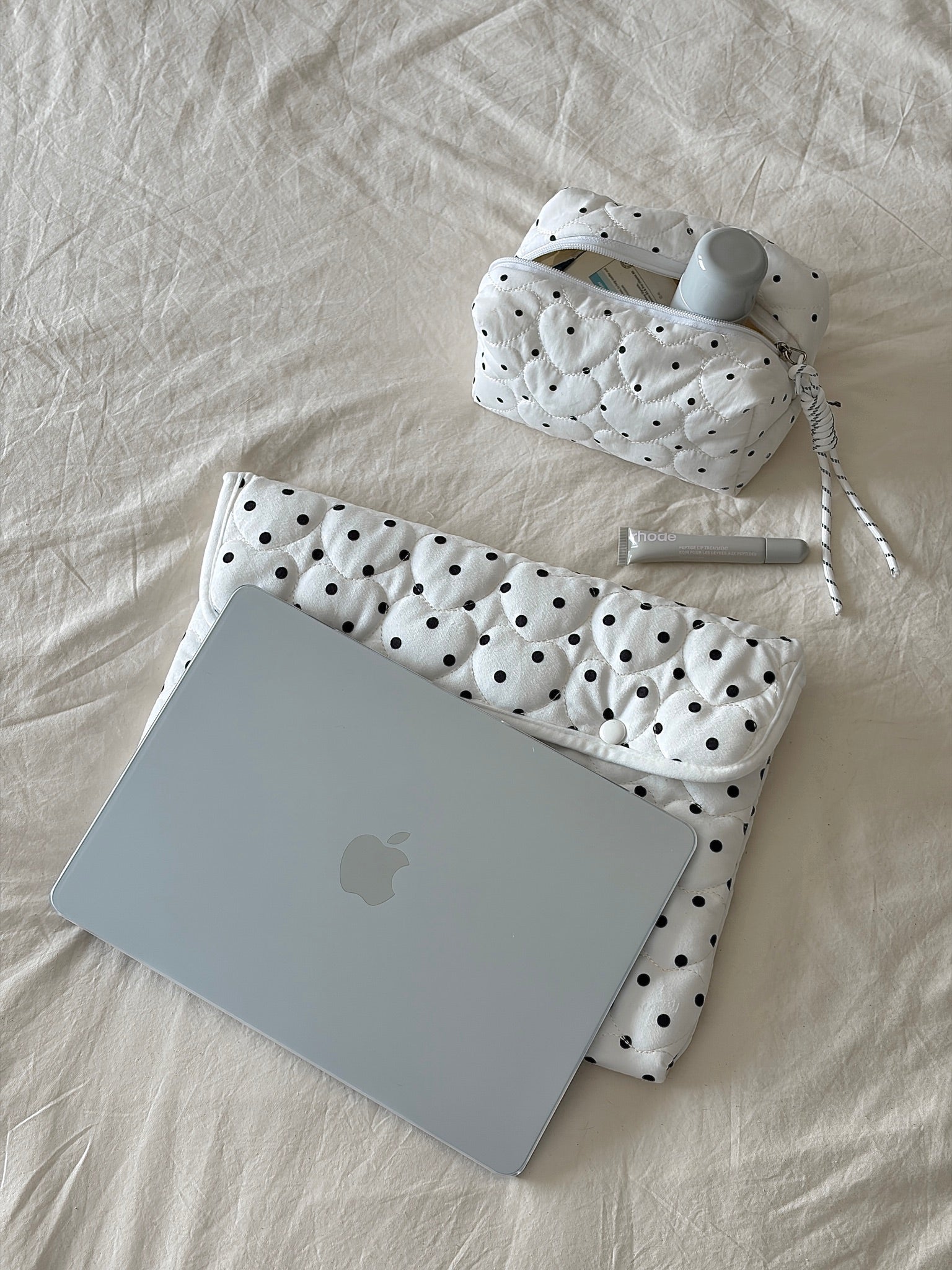 Polka Dot Laptop Sleeve