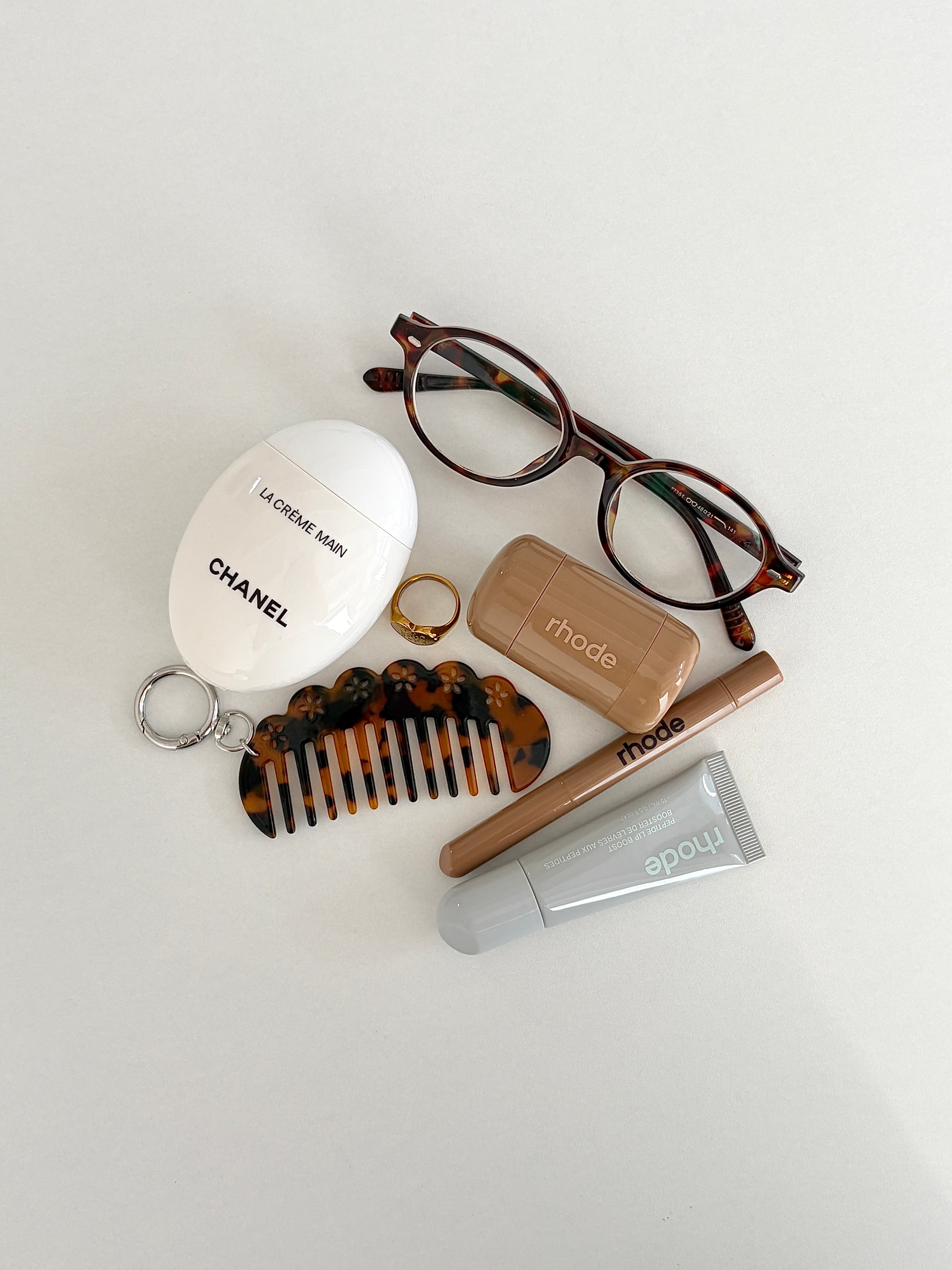 Petal Comb Keychain