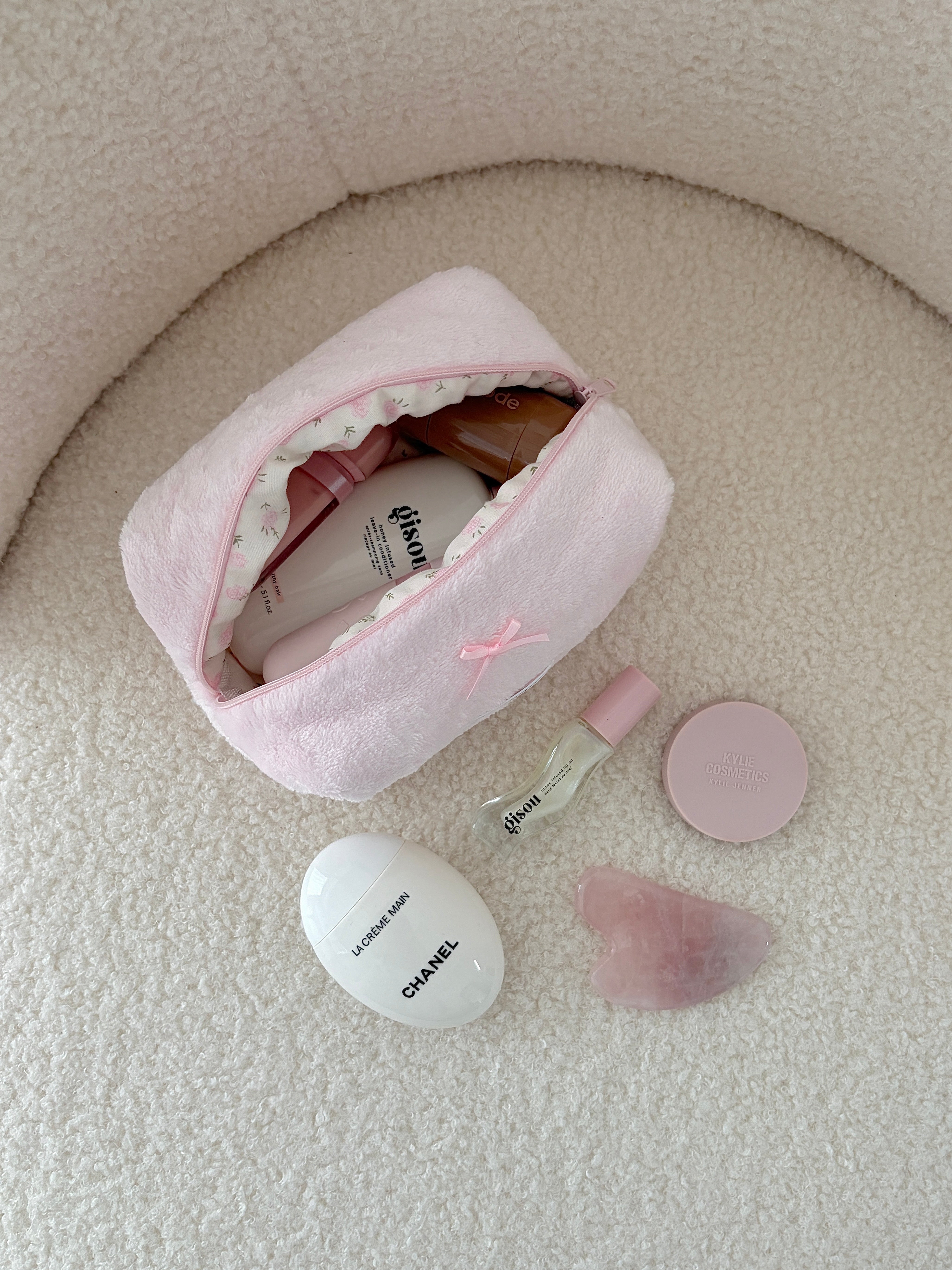 Pink Cloud Beauty Bag