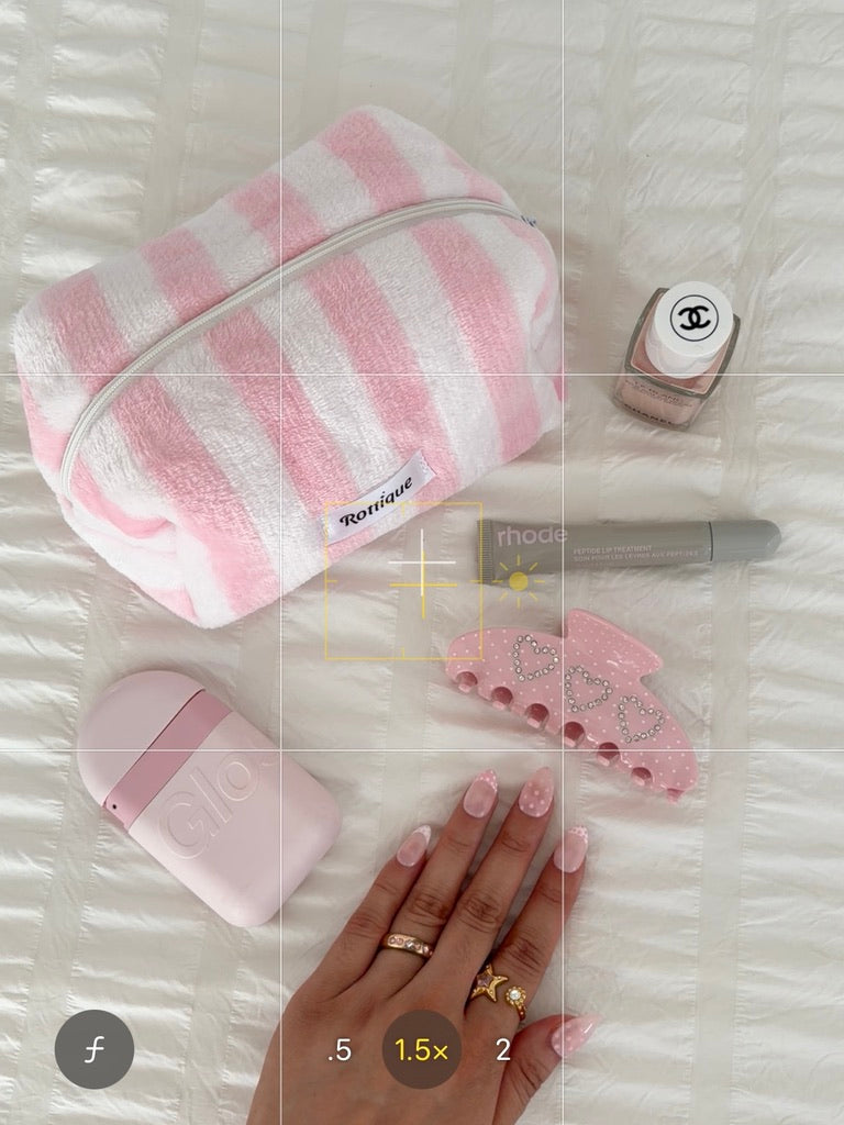 Cotton Candy Beauty Bag