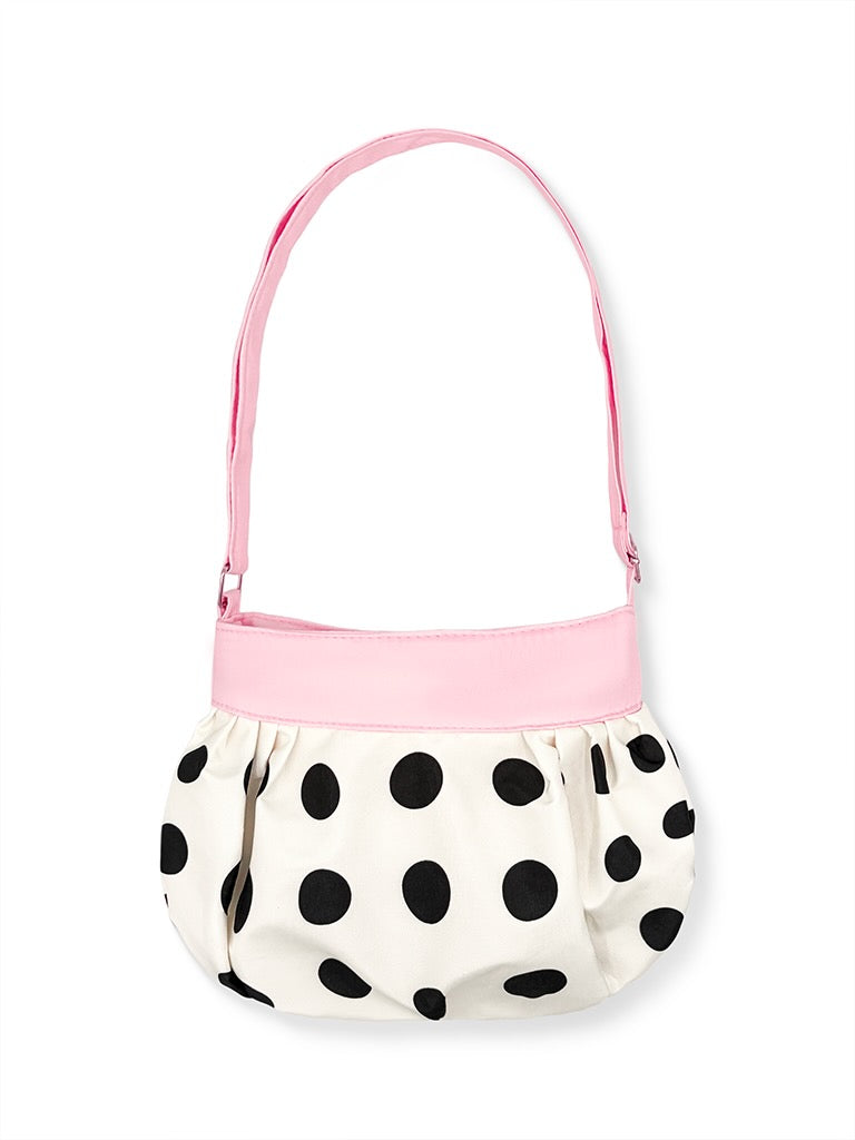 Polka Blush Shoulder Bag
