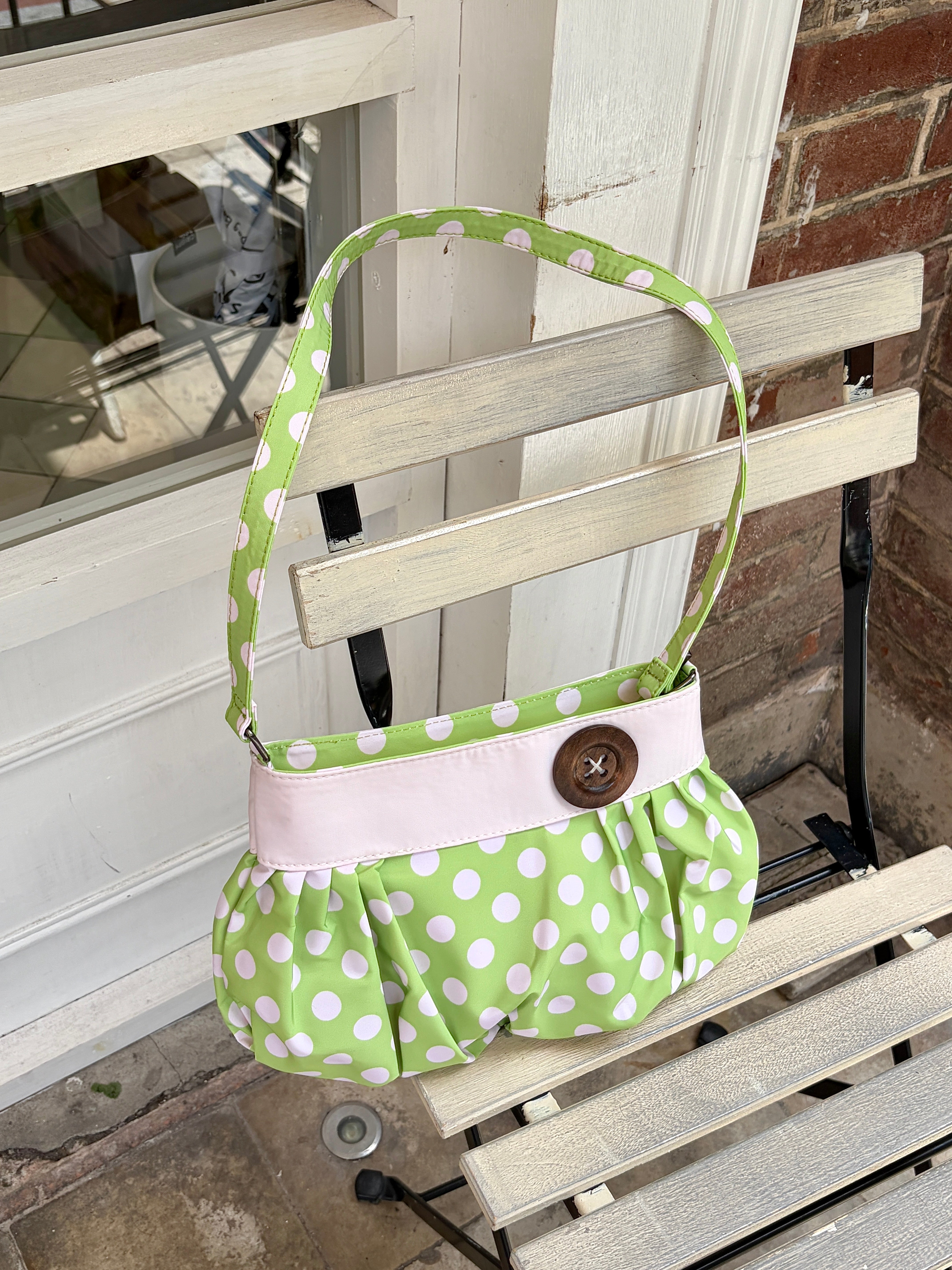 Pink Matcha Shoulder Bag