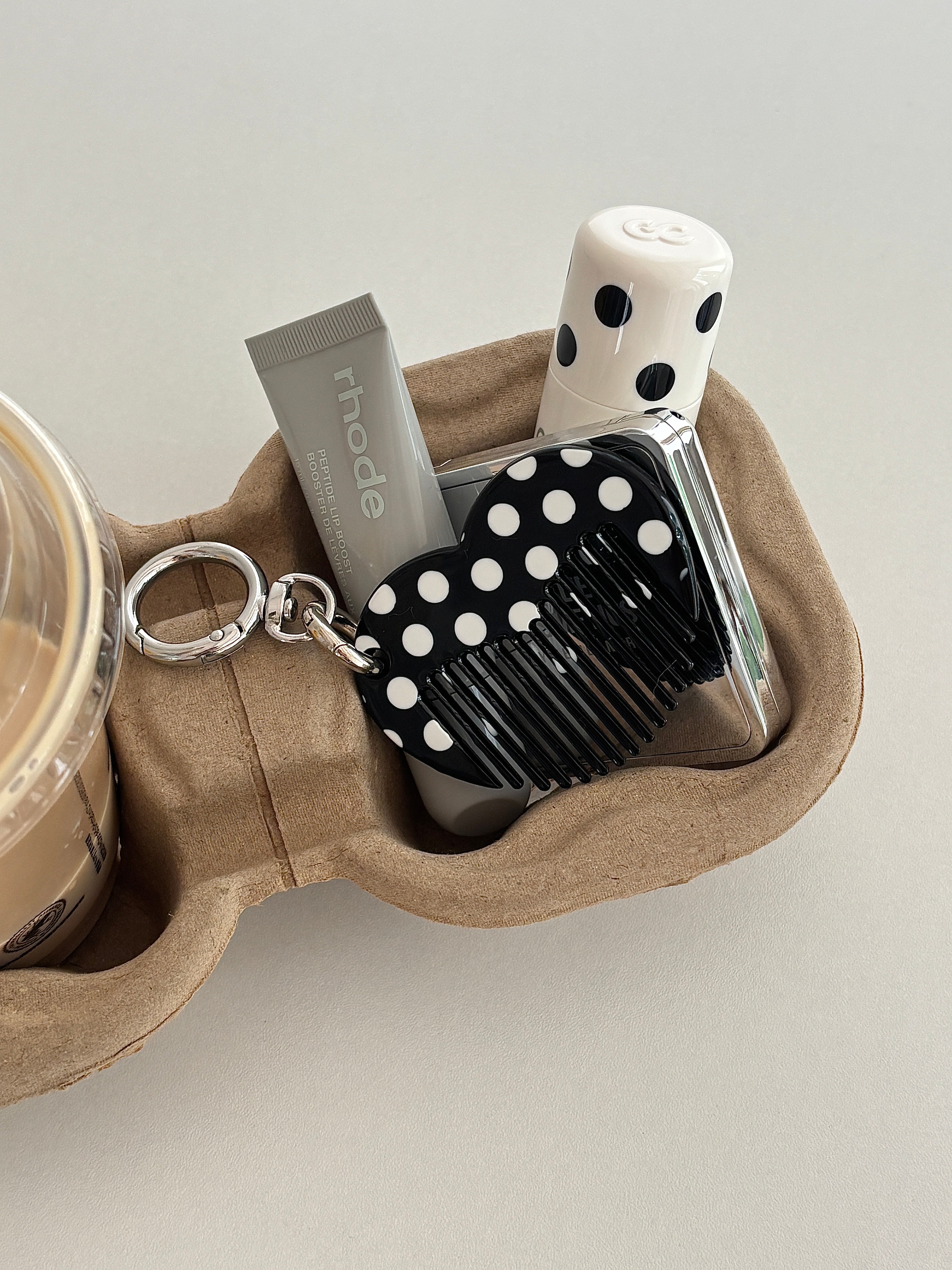 Sweetheart Comb Keychain