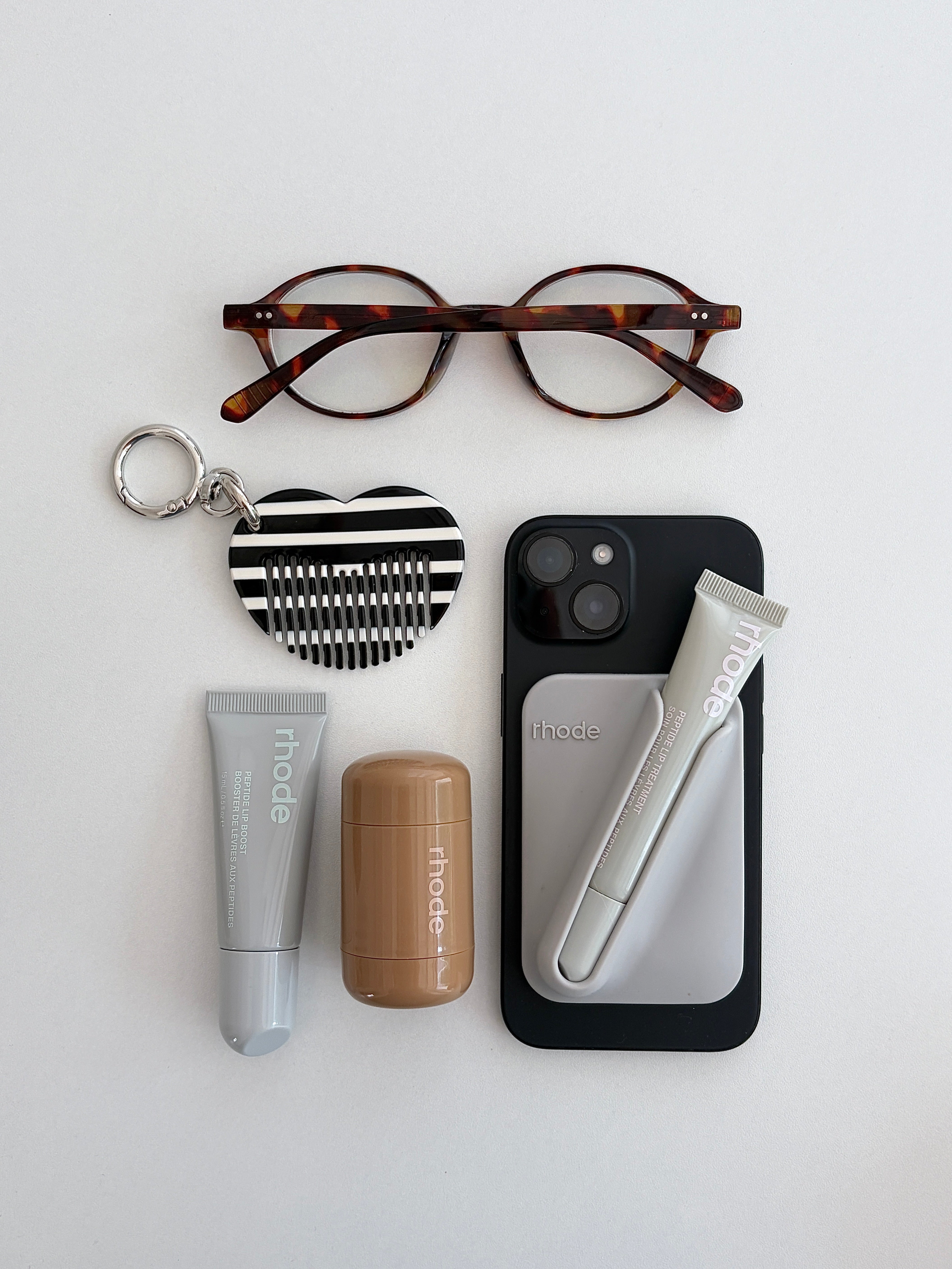 Sweetheart Comb Keychain
