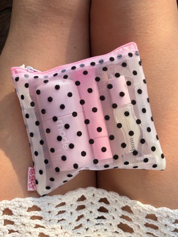 Mini Mesh Beauty Bag