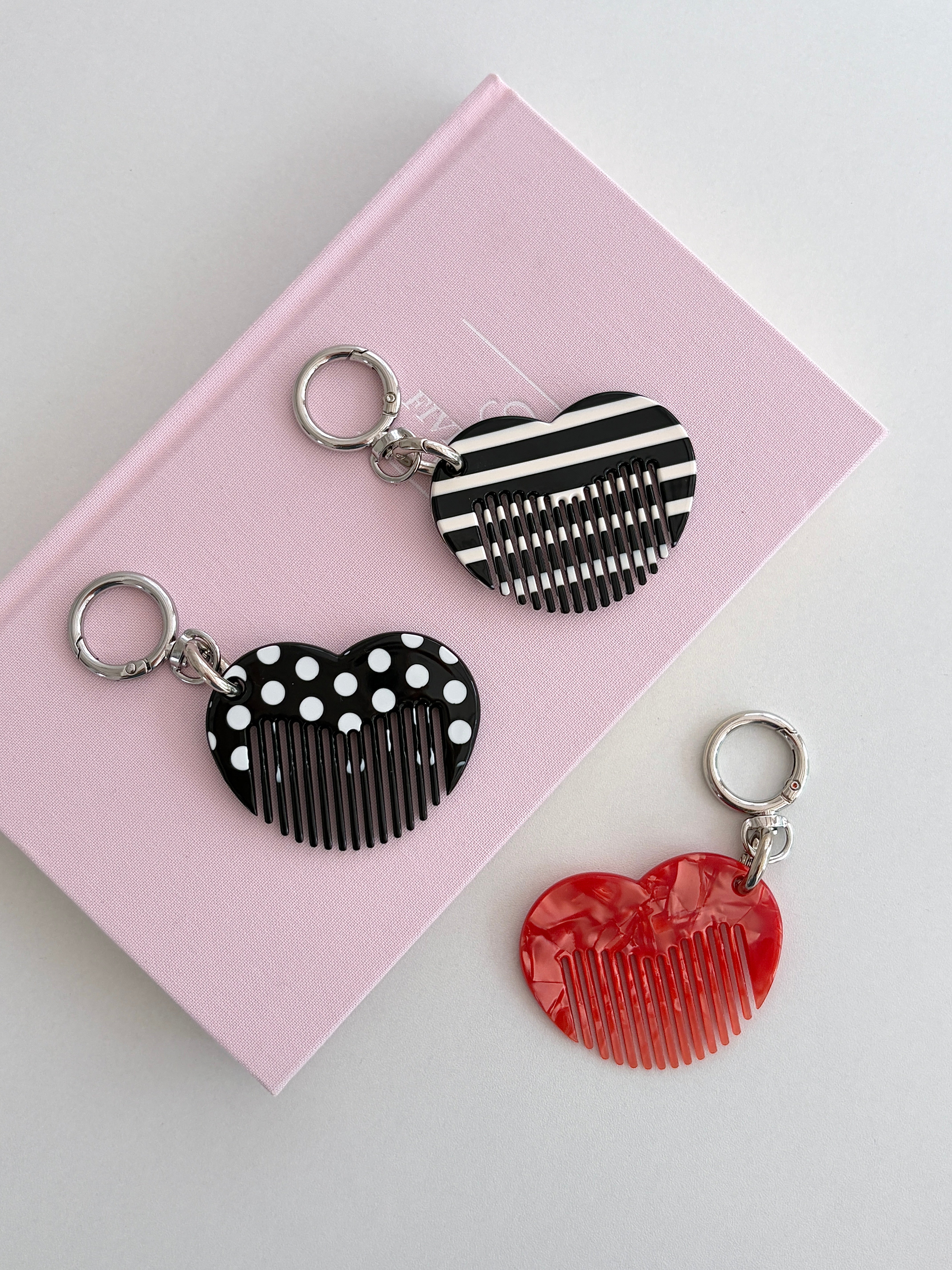 Sweetheart Comb Keychain