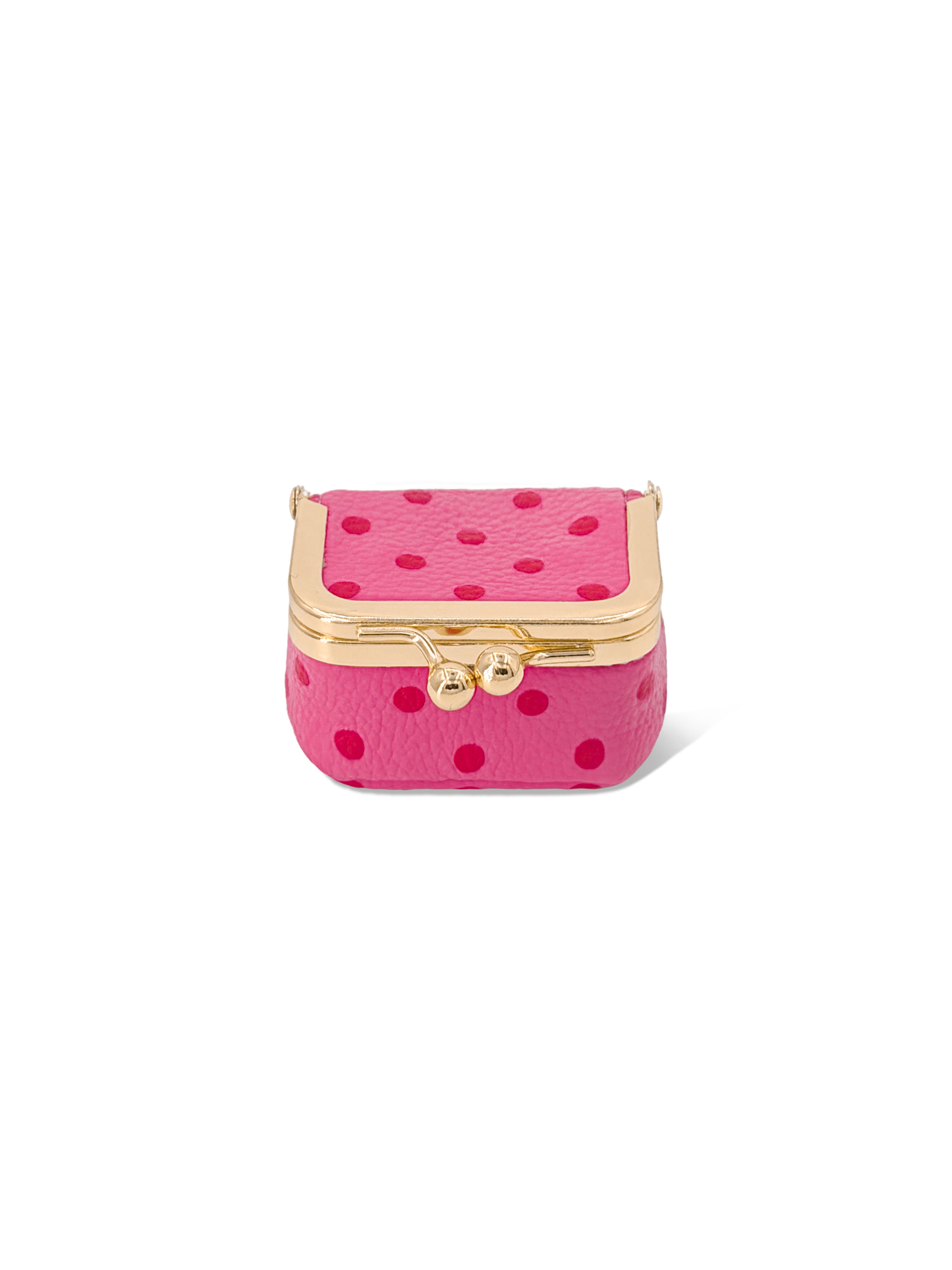 Mini Gem Jewelry Case – Vegan Leather Jewelry Box Barbie Pink Grape Purple Matcha Green | Rottique