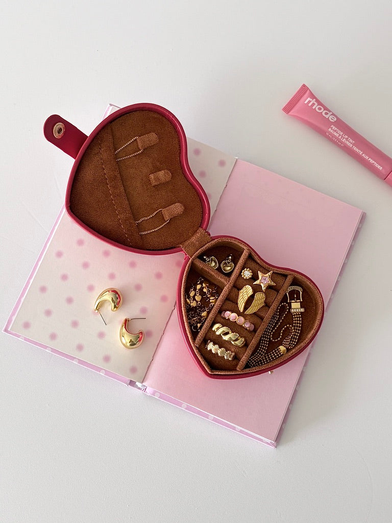 Candy Heart Jewelry Case