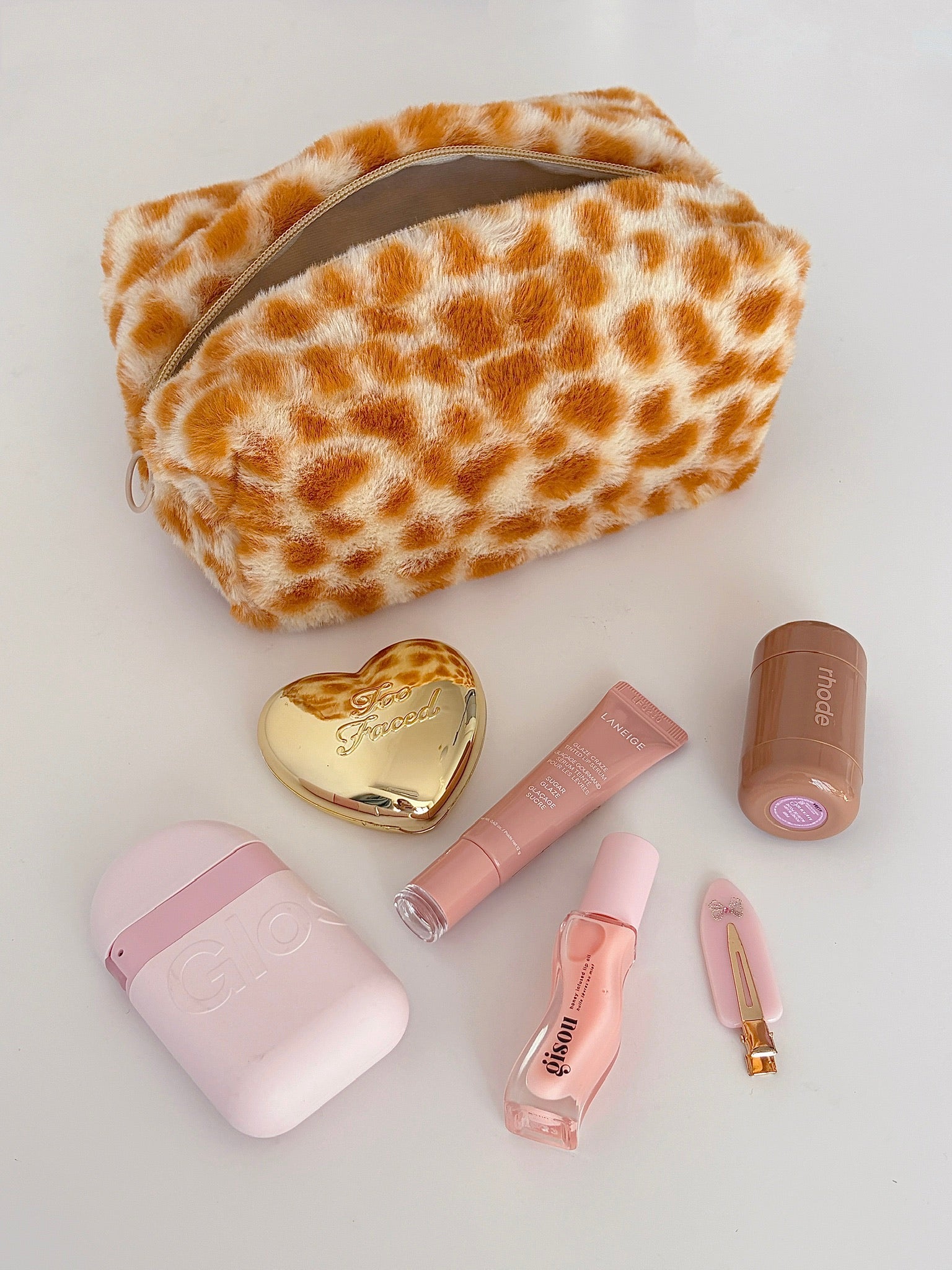 Fluffy Fur Beauty Bag