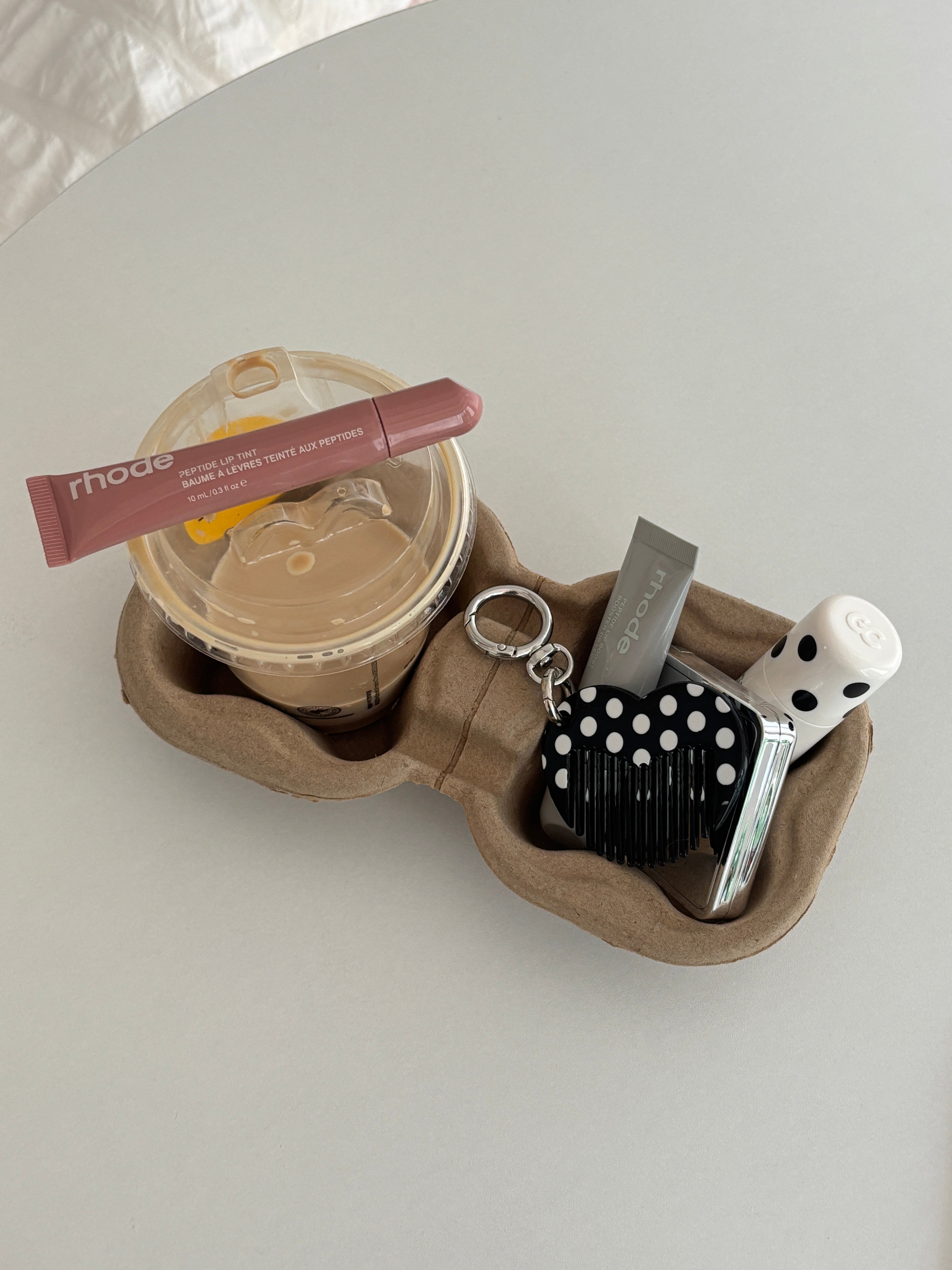 Sweetheart Comb Keychain