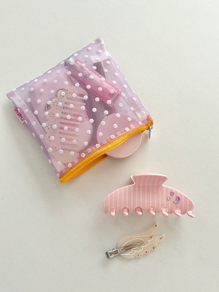 Mini Mesh Beauty Bag