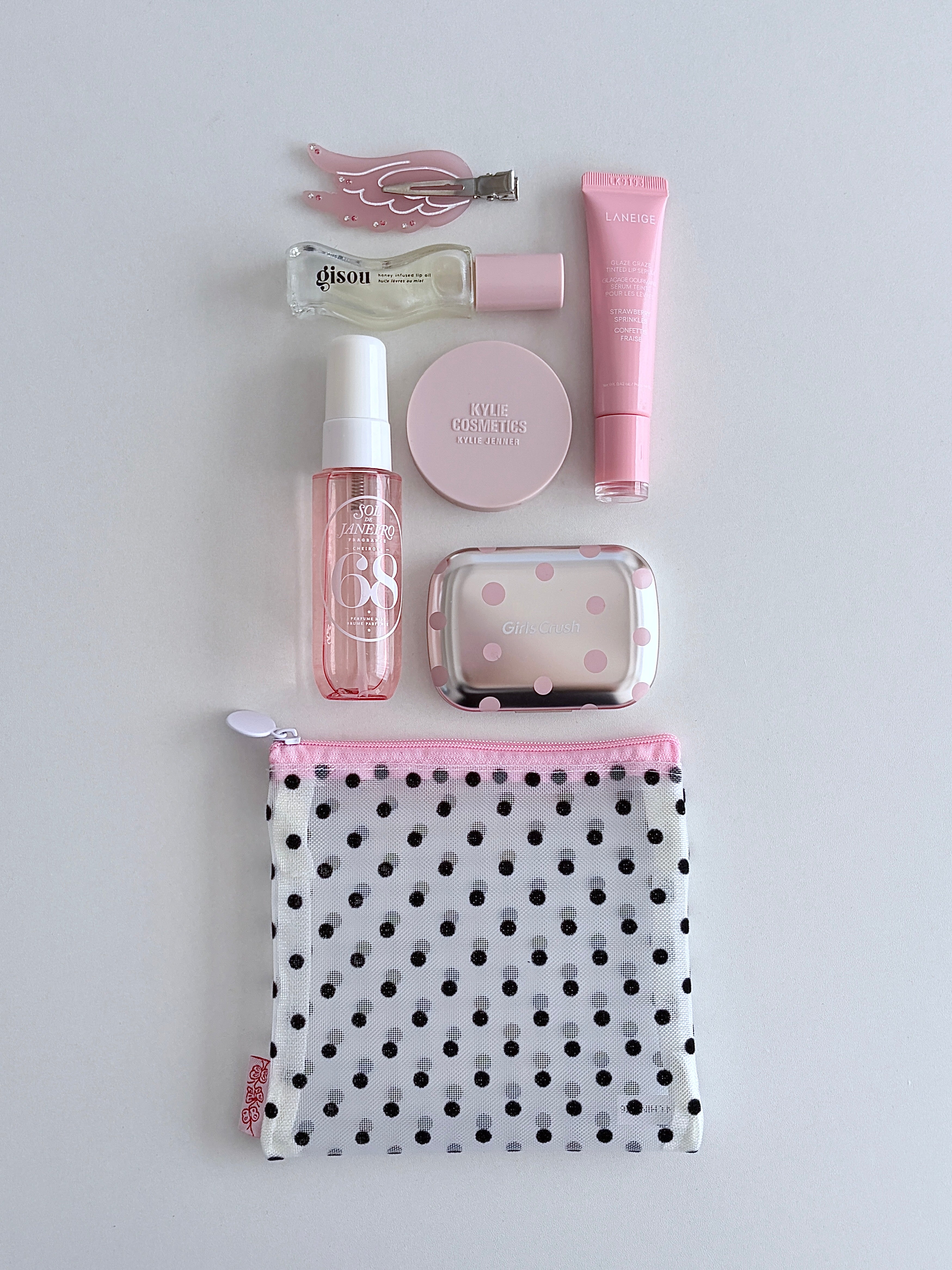 Mini Mesh Beauty Bag
