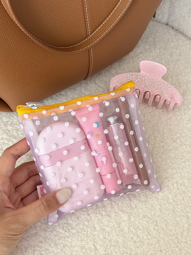 Mini Mesh Beauty Bag