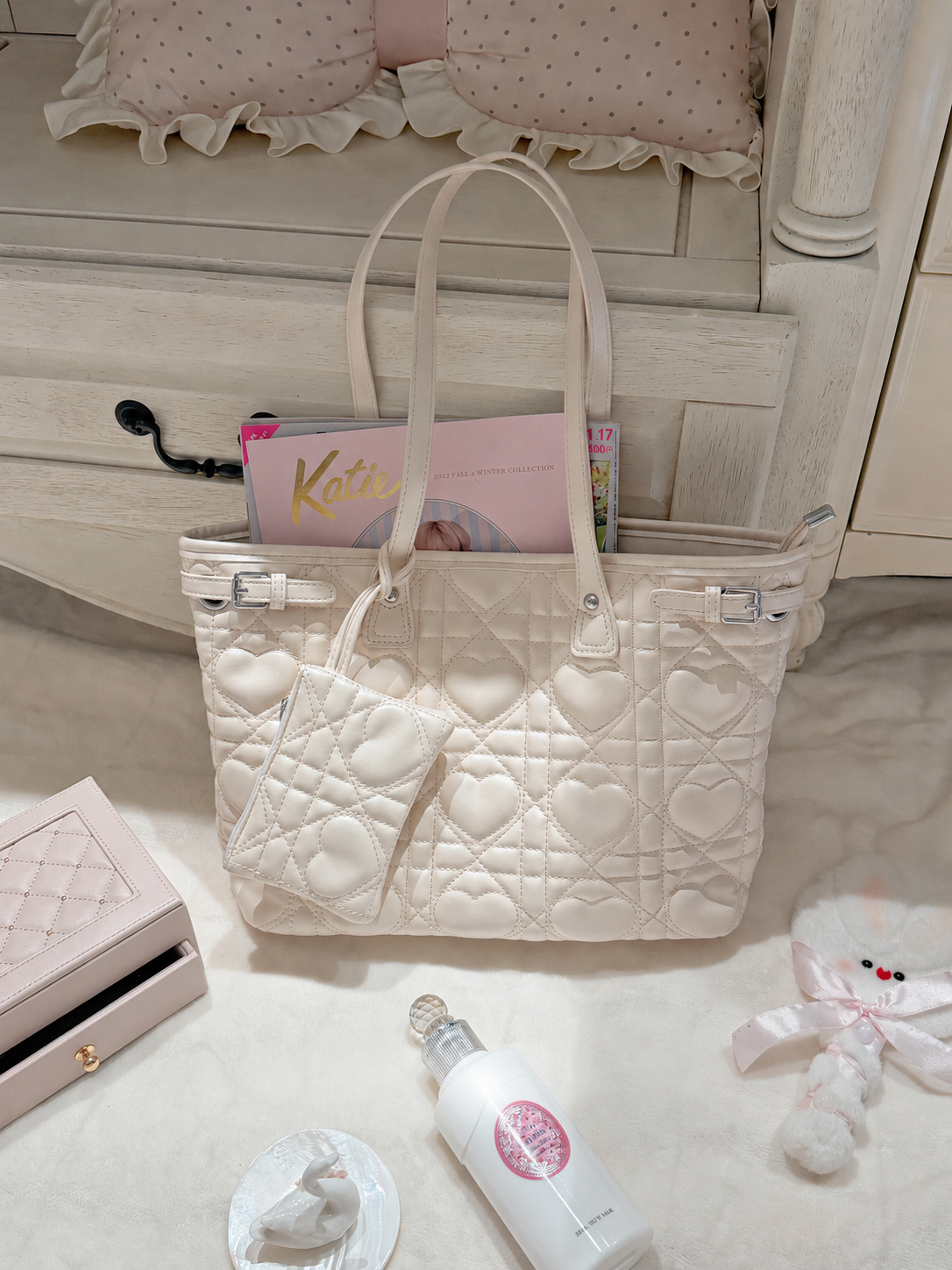 Pink Amour Shoulder Bag