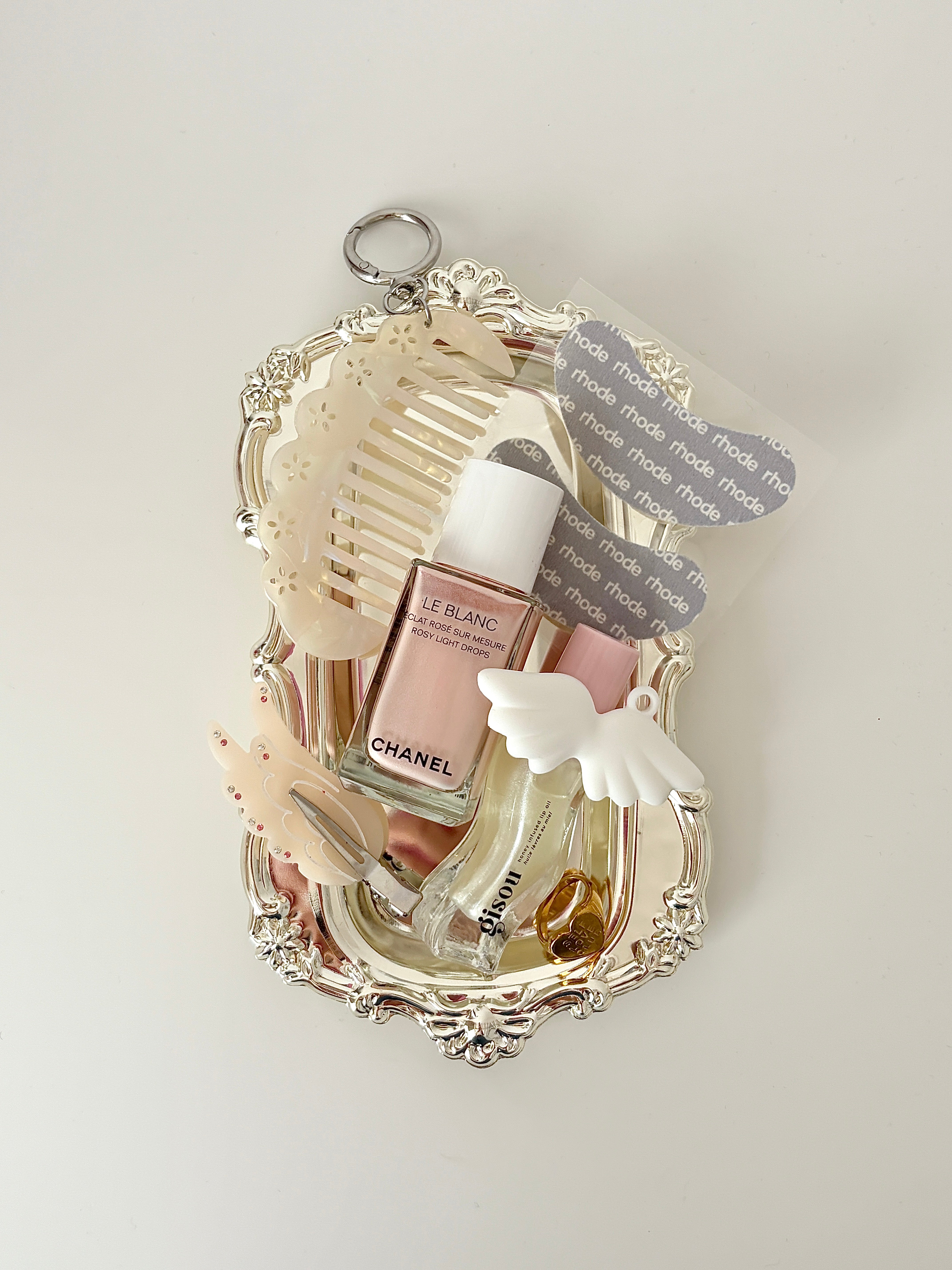 Petal Comb Keychain