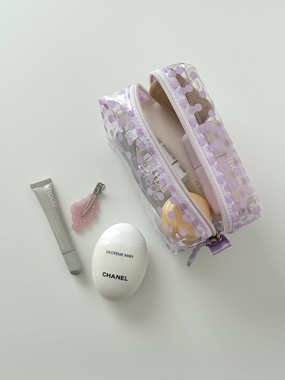 Clear Dot Beauty Bag