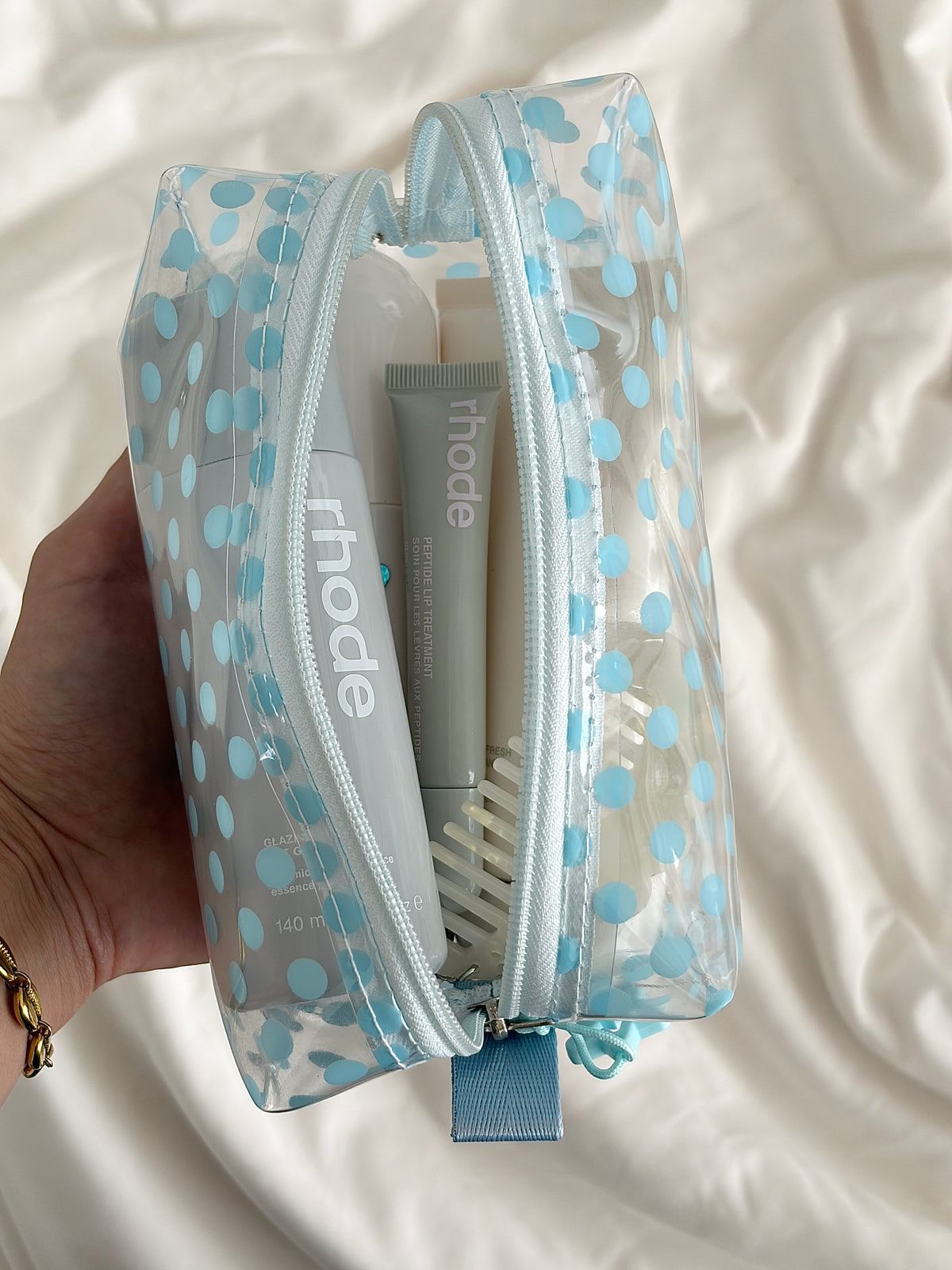 Clear Dot Beauty Bag