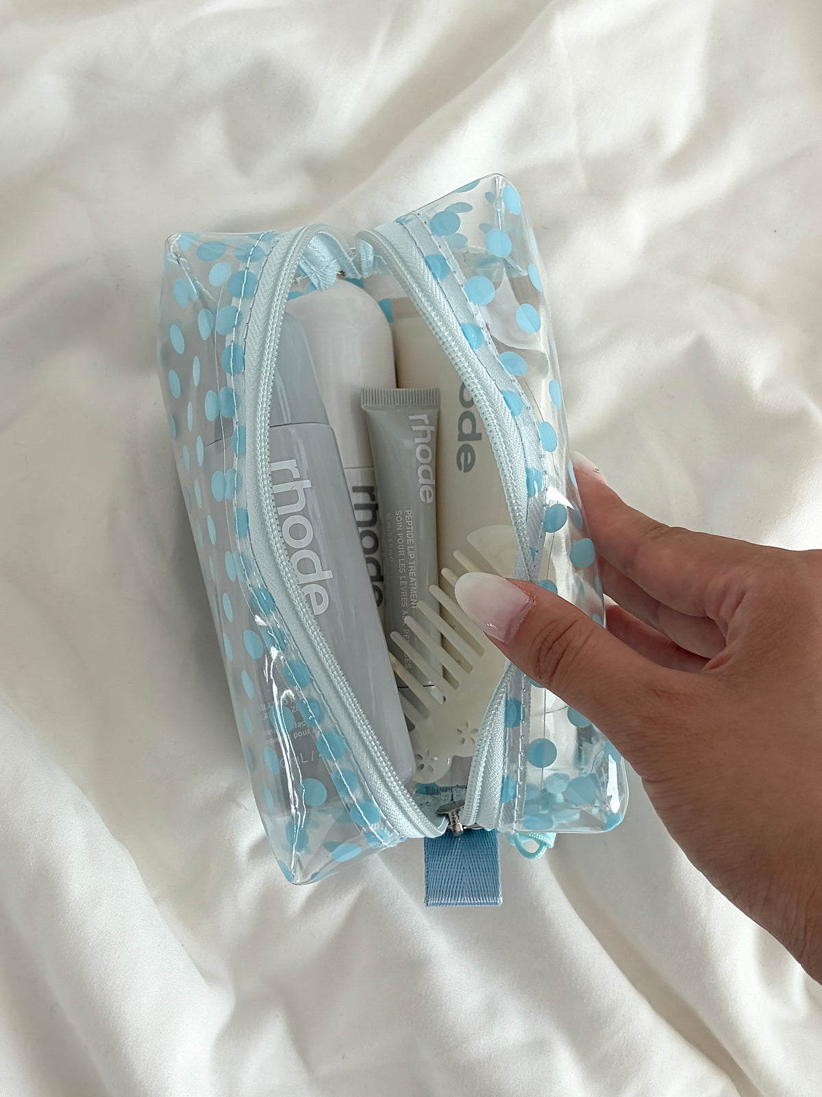 Clear Dot Beauty Bag