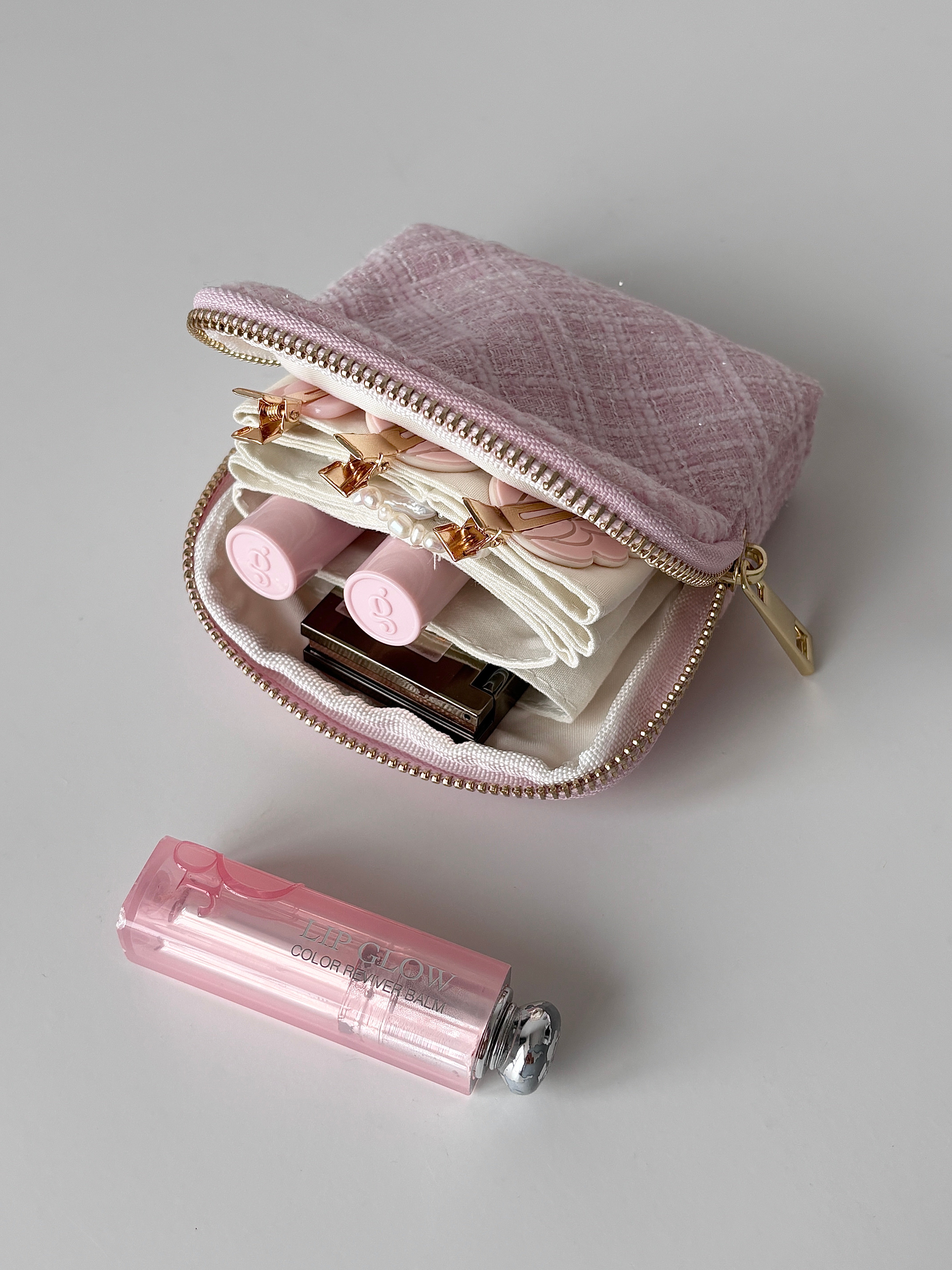 Pastel Jewelry Pouch