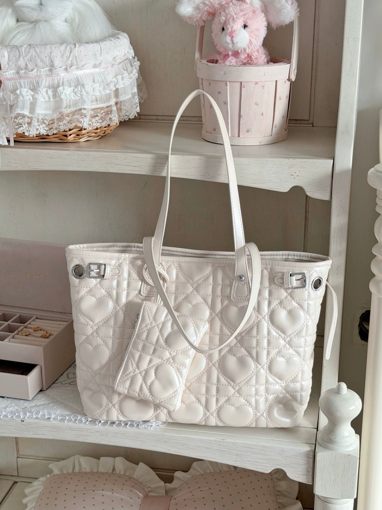 Pink Amour Shoulder Bag