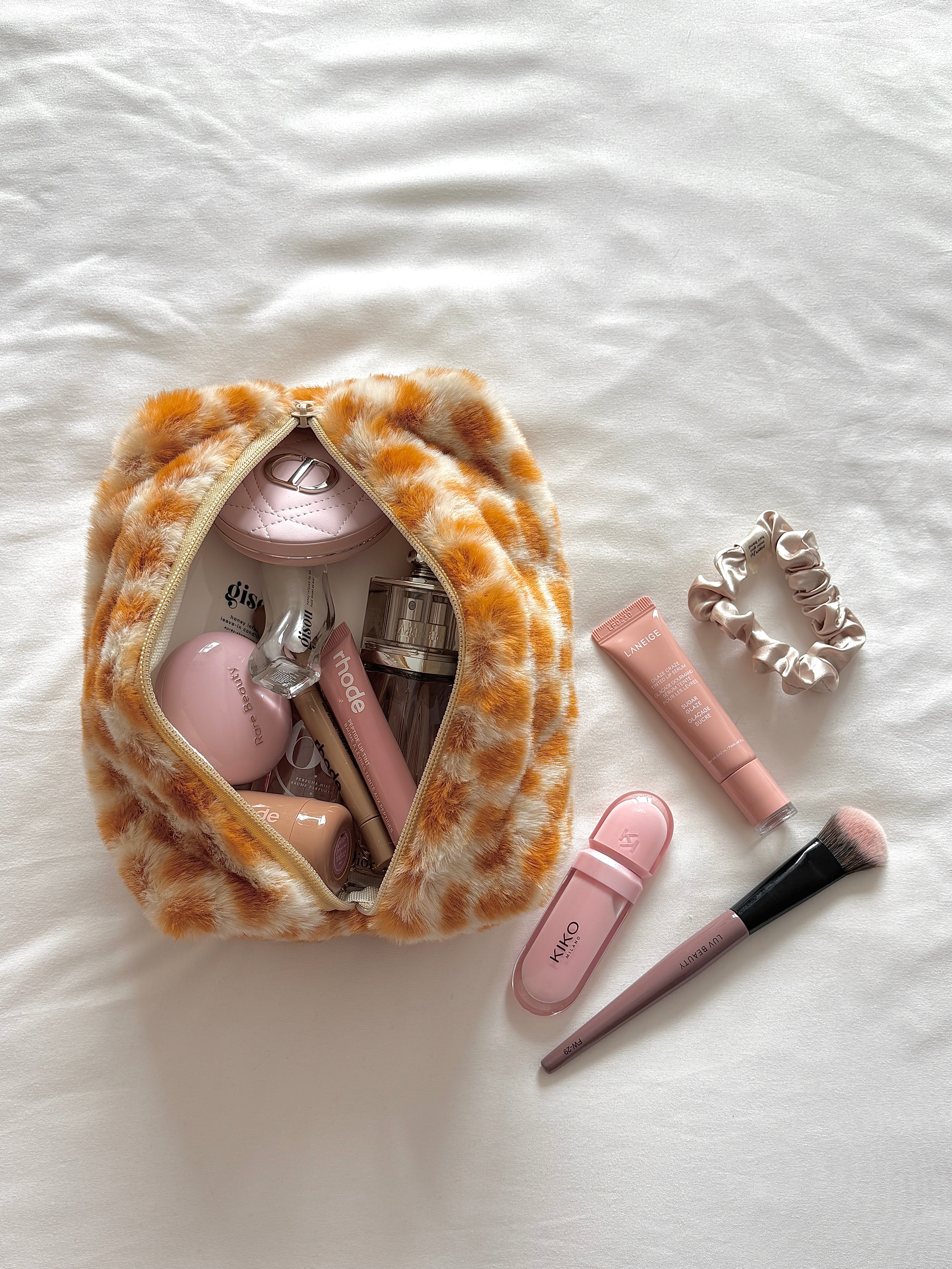 Fluffy Fur Beauty Bag