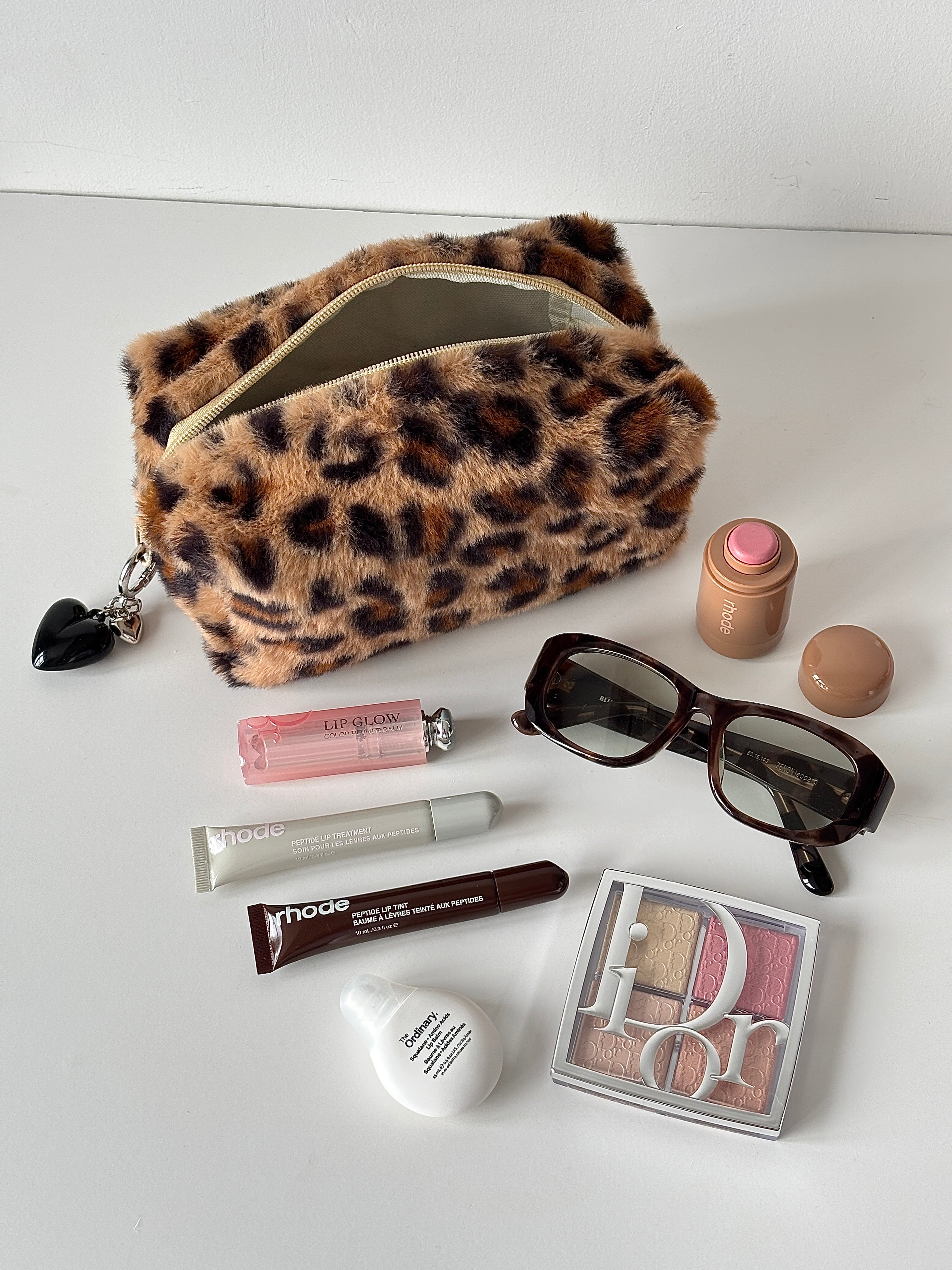 Fluffy Fur Beauty Bag