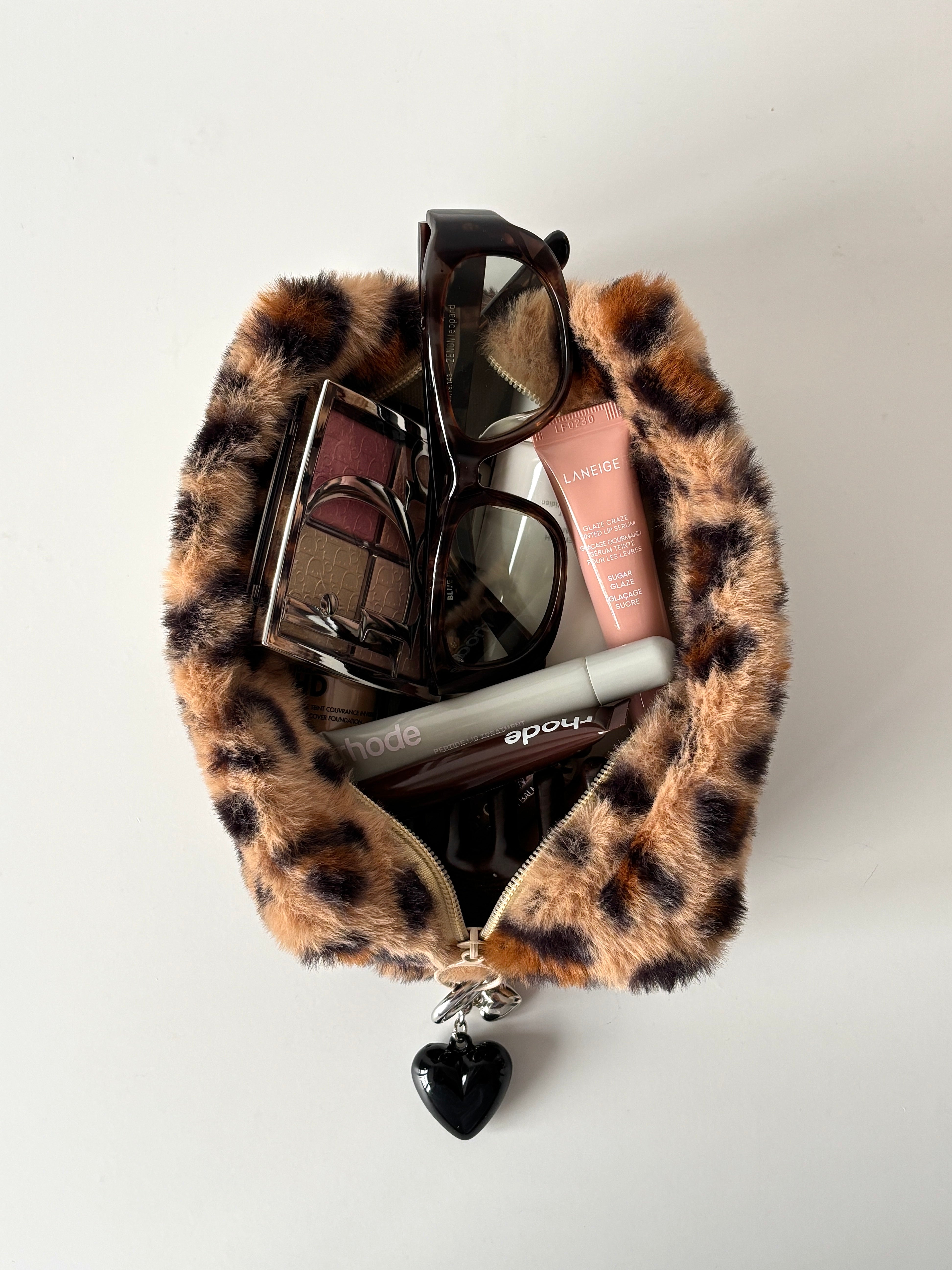 Fluffy Fur Beauty Bag