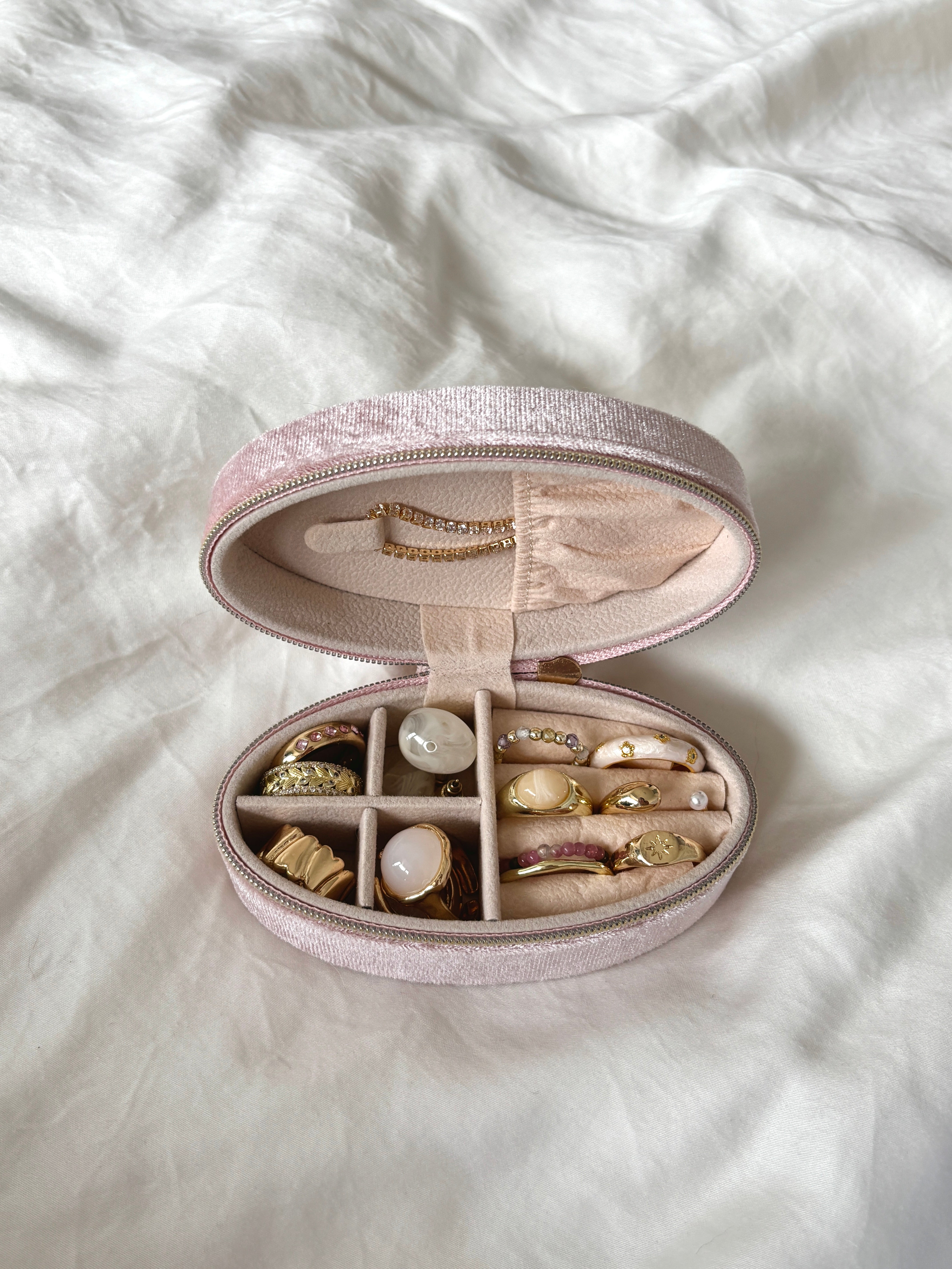Mini Velura Jewelry Case