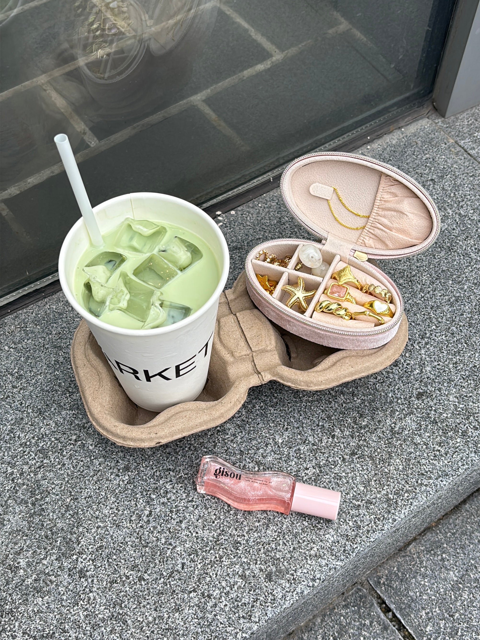 Mini Velura Jewelry Case