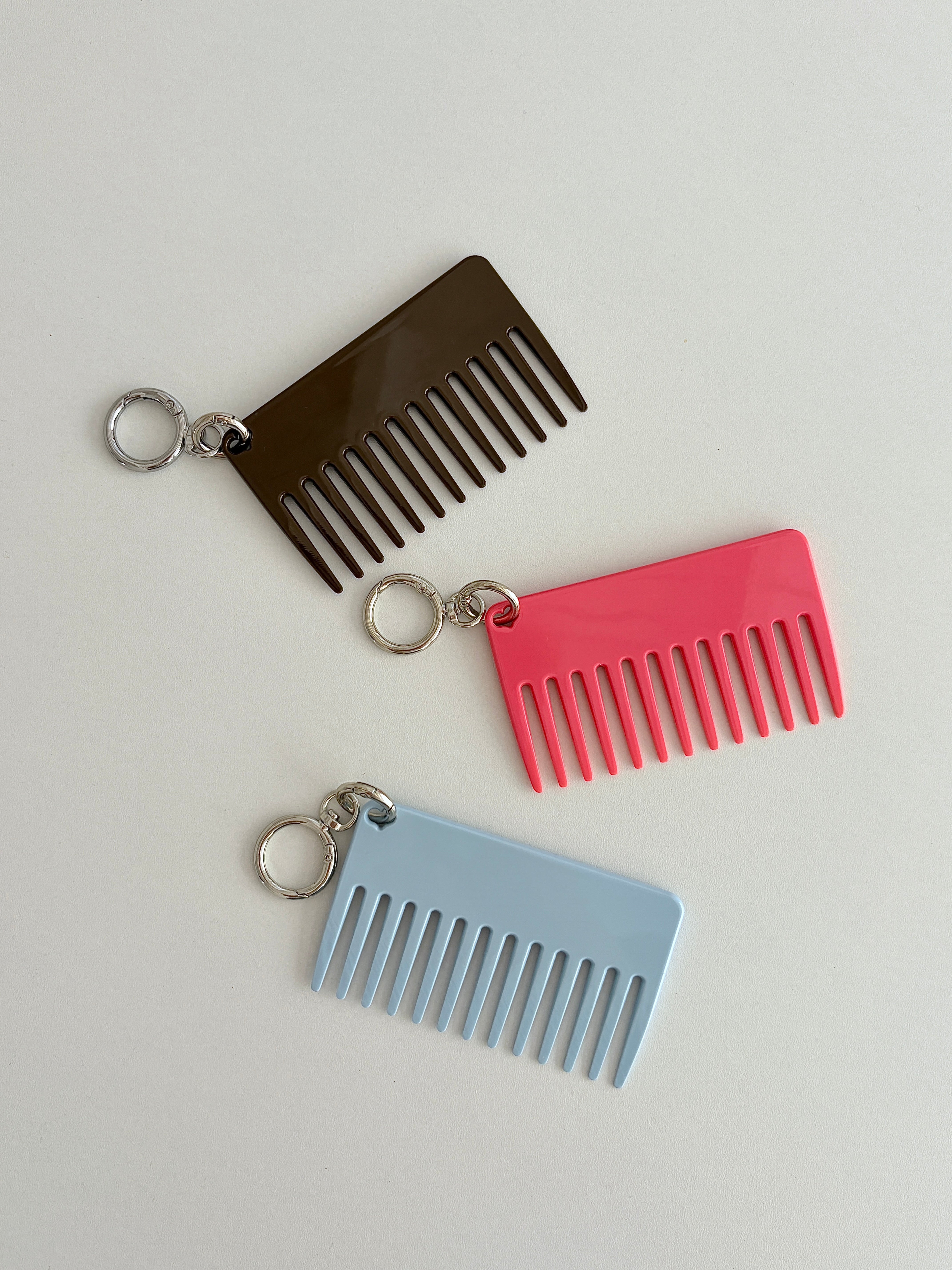 On-the-Go Comb Keychain