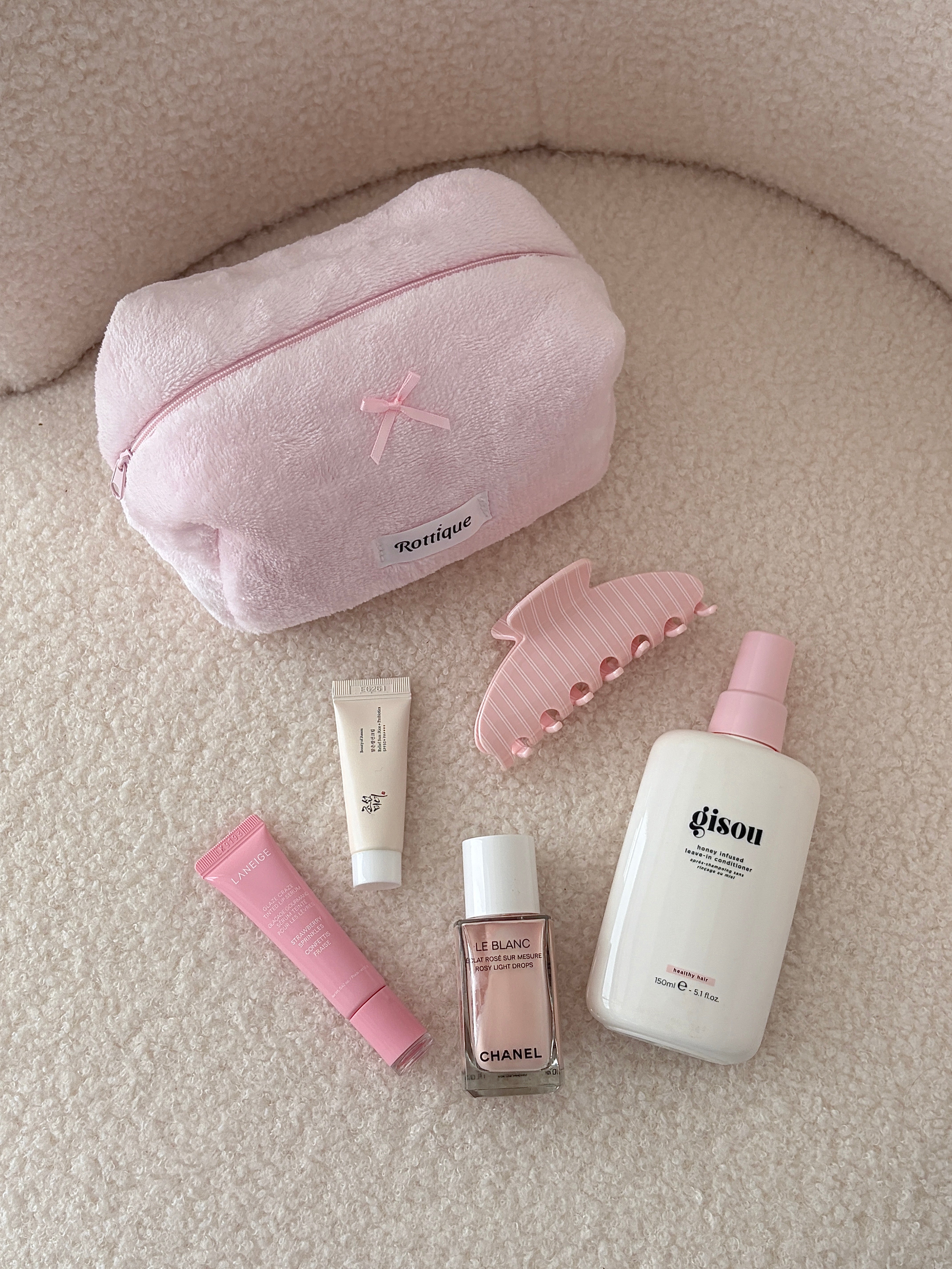 Pink Cloud Beauty Bag