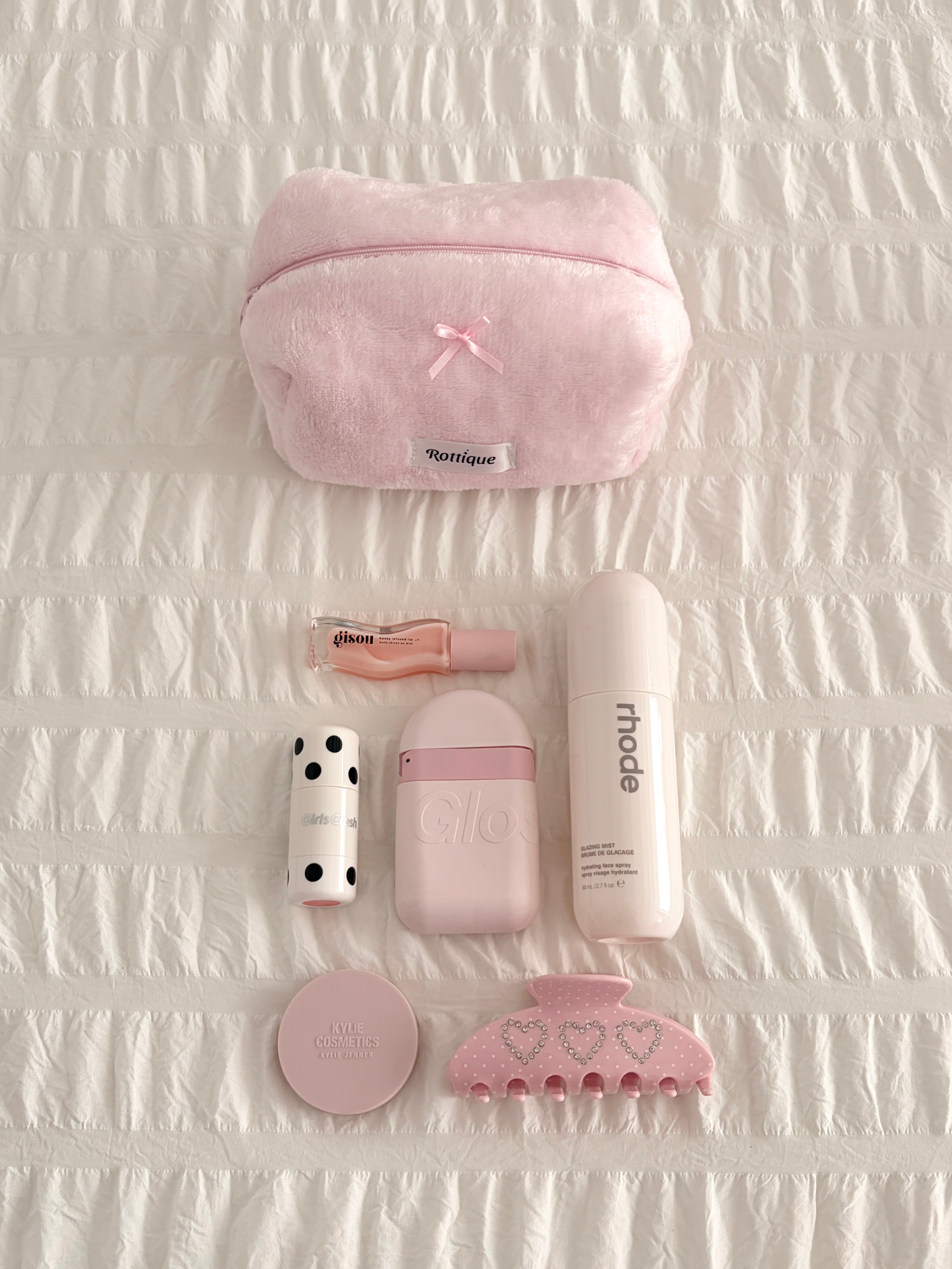 Pink Cloud Beauty Bag