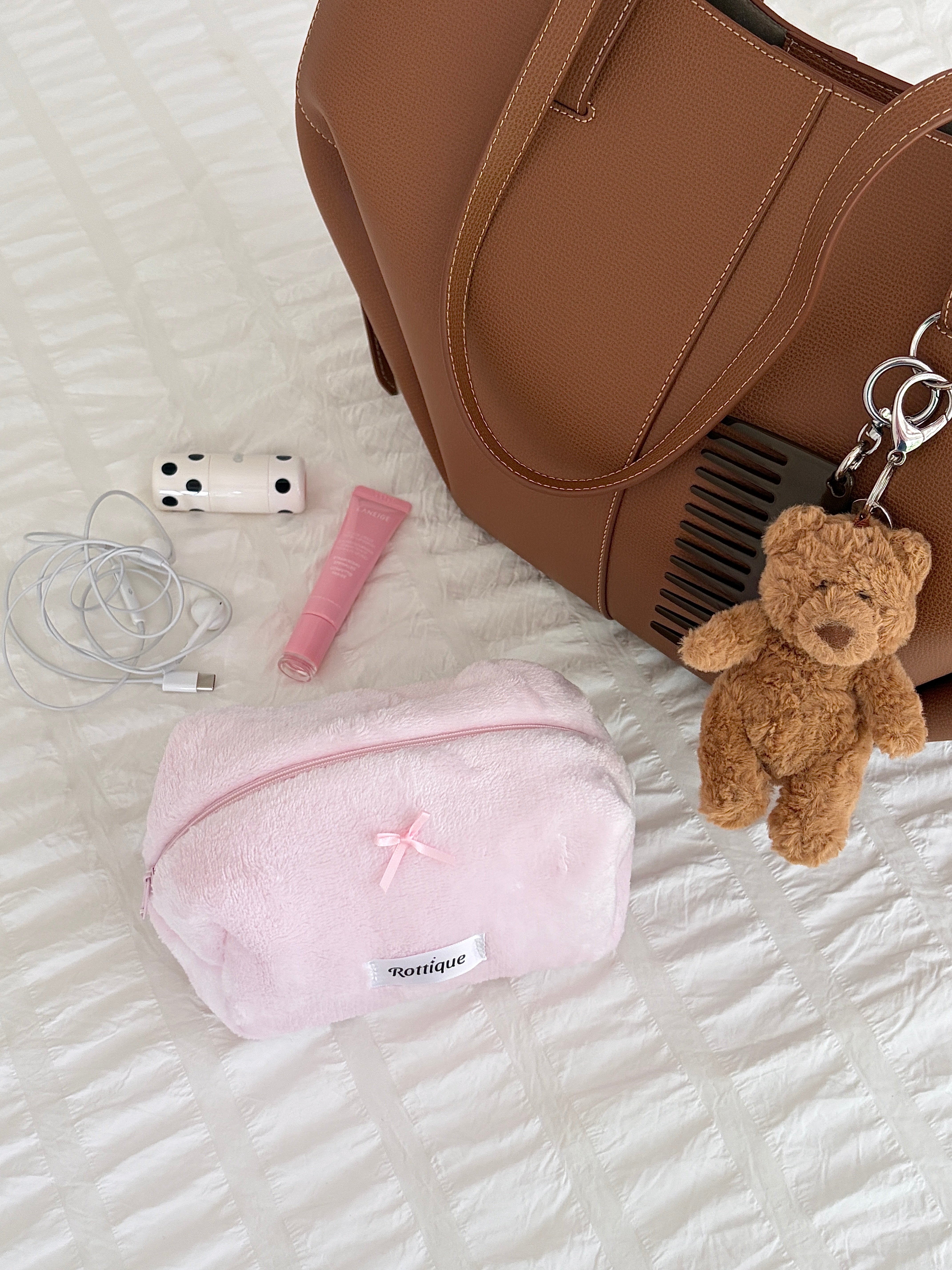 Pink Cloud Beauty Bag