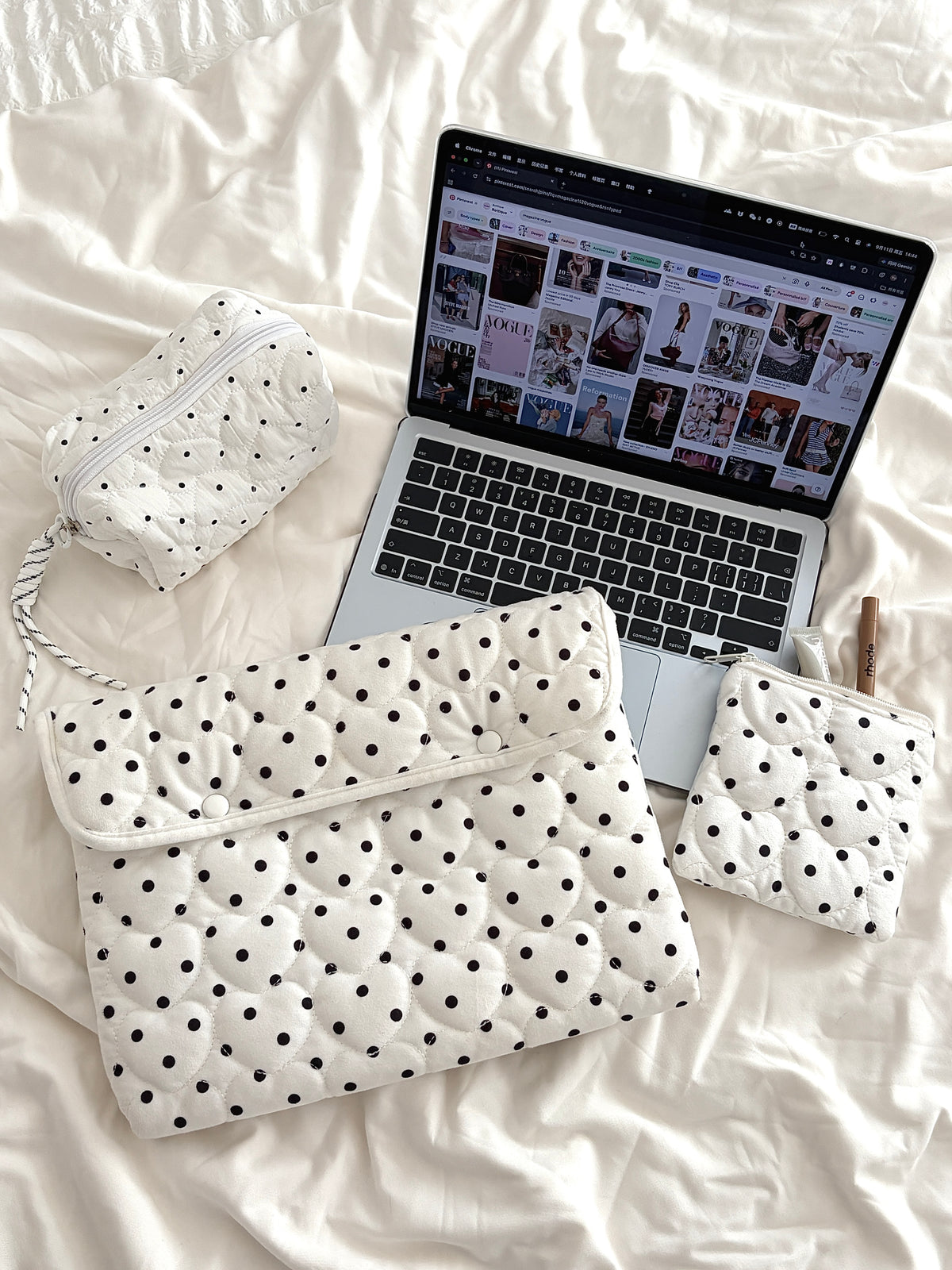 Polka Dot Beauty Bag